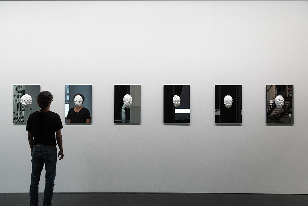 Data-Mask Installation View at ZKM Karlsruhe for GLOBALE Infosphere Sep 2015