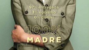 Part of the poster for the 2019 Mother’s Day campaign of Spanish department store El Corte Inglés 