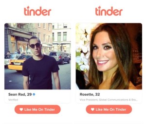 Tinder, the mobile dating and “hook-up” app.